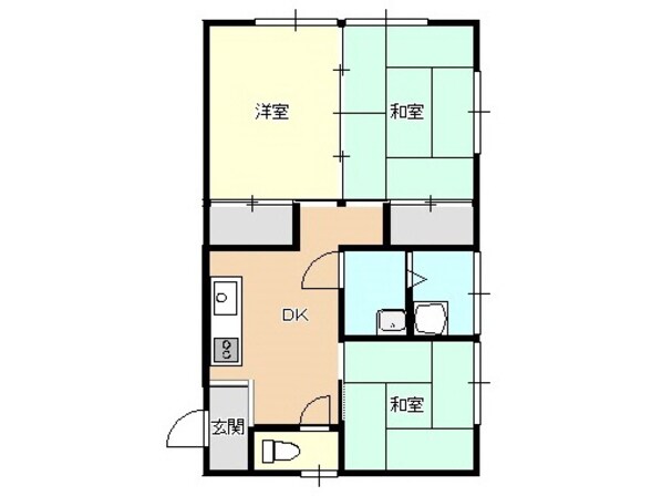 新発田駅 徒歩9分 2階の物件間取画像